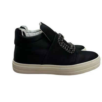 Used Roger Vivier Sneakers Black White