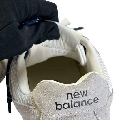 Used MIU MIU Suede Mesh New Balance 530 Sneakers White Grey