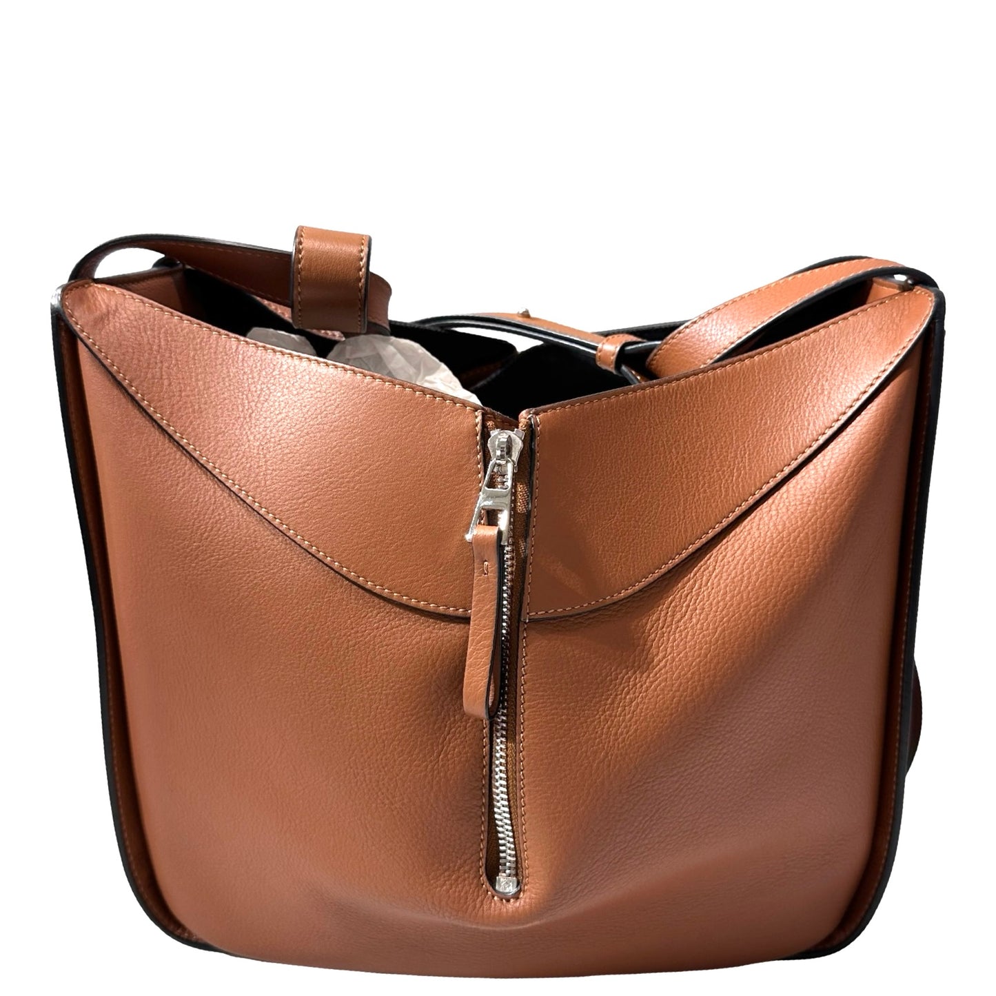 Used LOEWE Calfskin Leather Hammock small Cross Body Bag