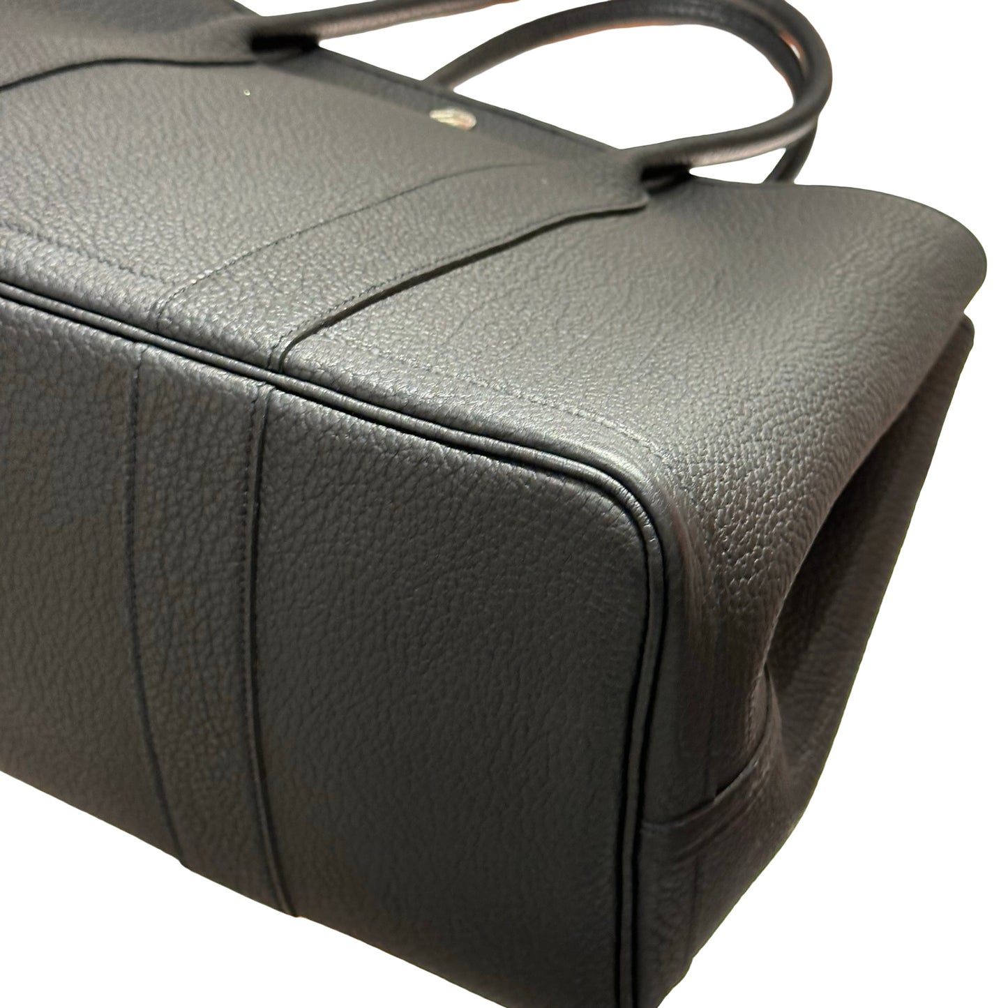 Used HERMÈS GP36 Handbag Black PHW