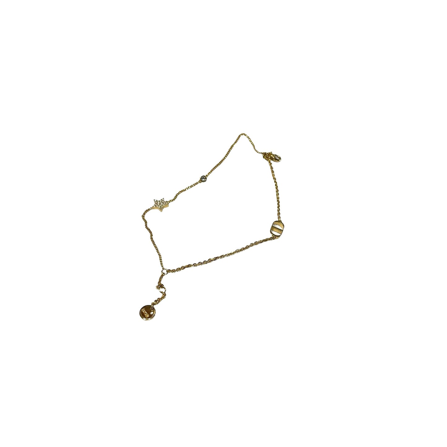 Used DIOR Bracelet Jewellery Gold