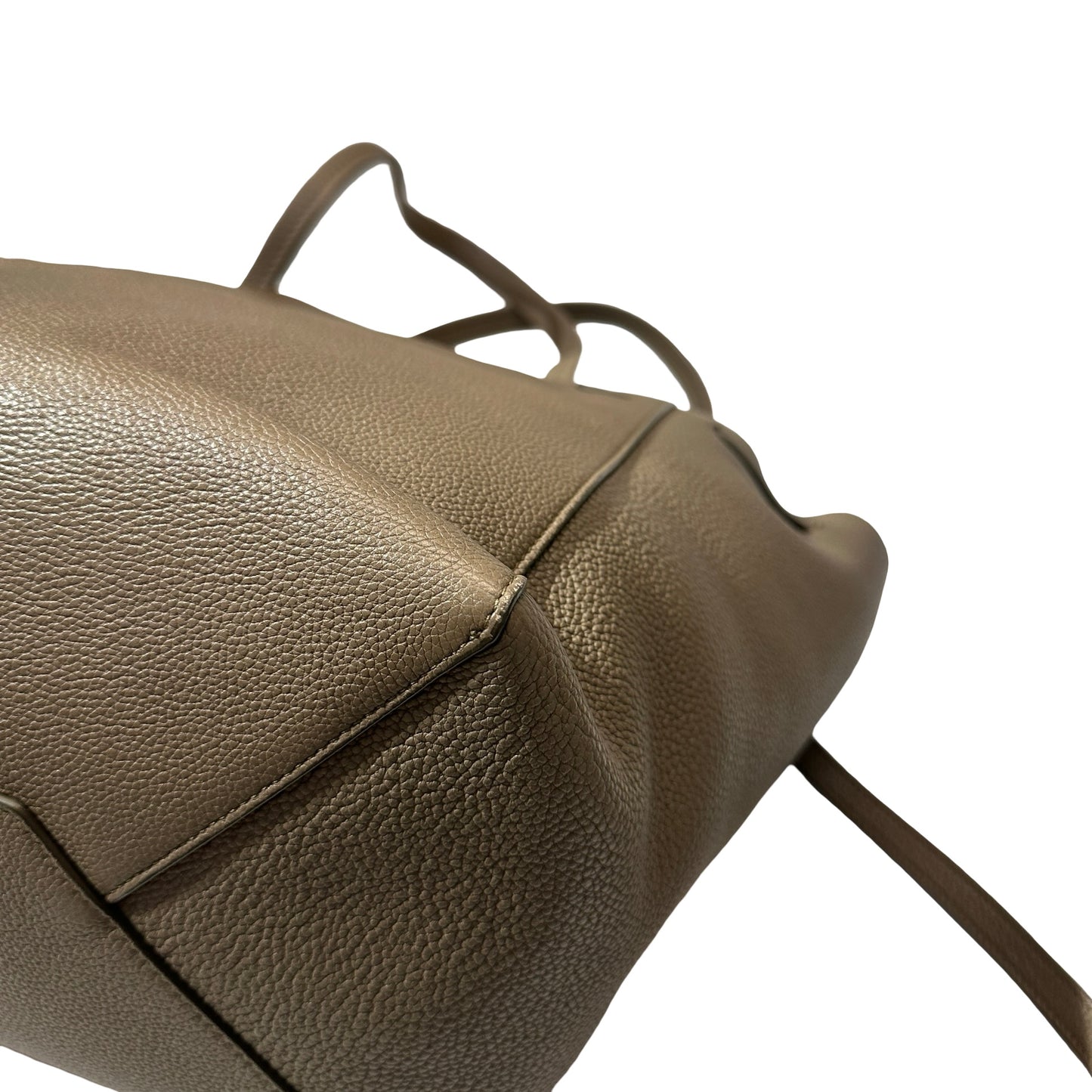 Used Céline Cabas Phantom Tote Bag Brown GHW