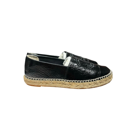 Used CHANEL Leather Shoes Shoes Black