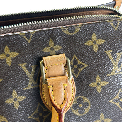 Used LOUIS VUITTON Monogram Canvas Popincourt Handbag Brown