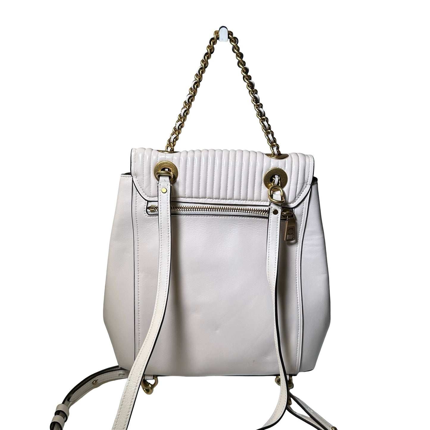 Used COACH Lambskin Leather Backpack