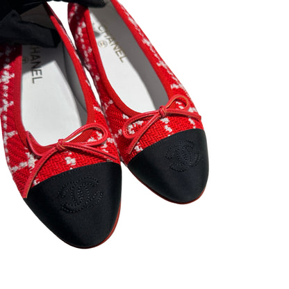 Used CHANEL Shoes Red