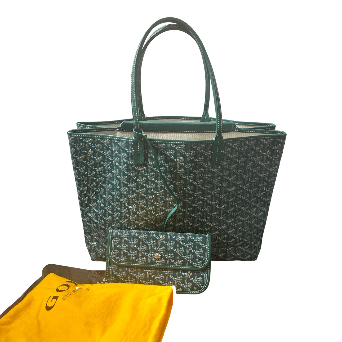 Used GOYARD Hobo Bag Green