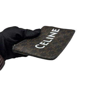 Used CÉLINE Card Case Brown