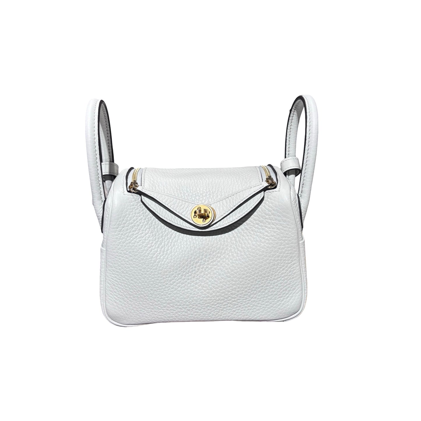 New Hermès TC Cross Body Bag Blue GHW