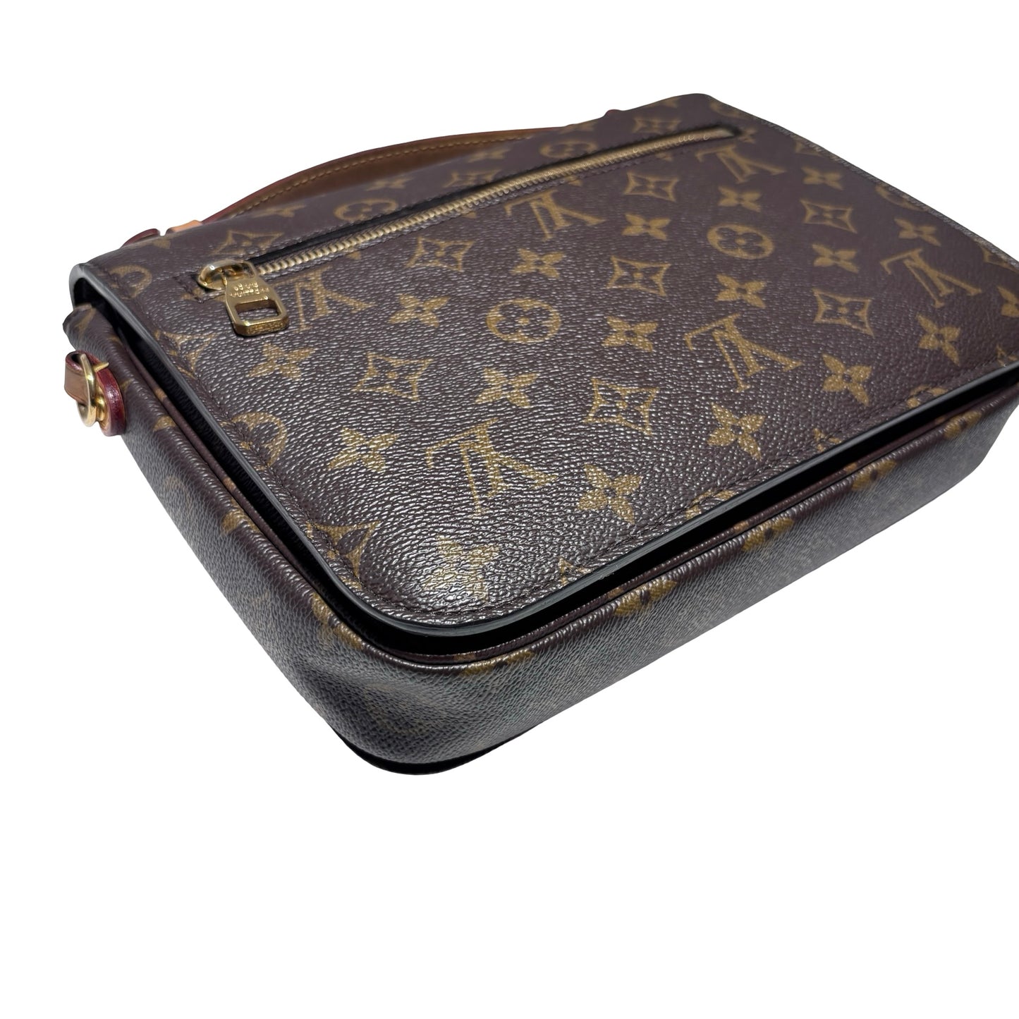 Used LOUIS VUITTON Monogram Canvas Pochette Métis Shoulder Bag Monogram Brown GHW