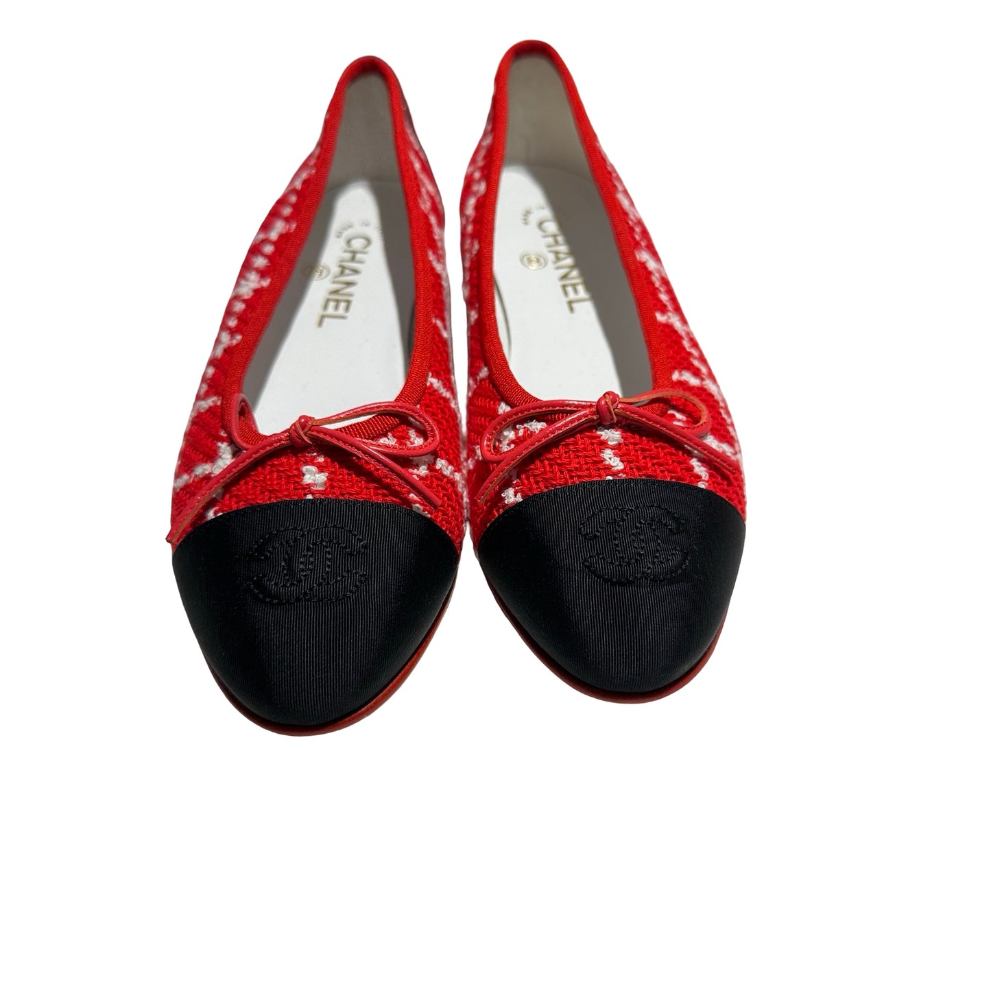 Used CHANEL Shoes Red