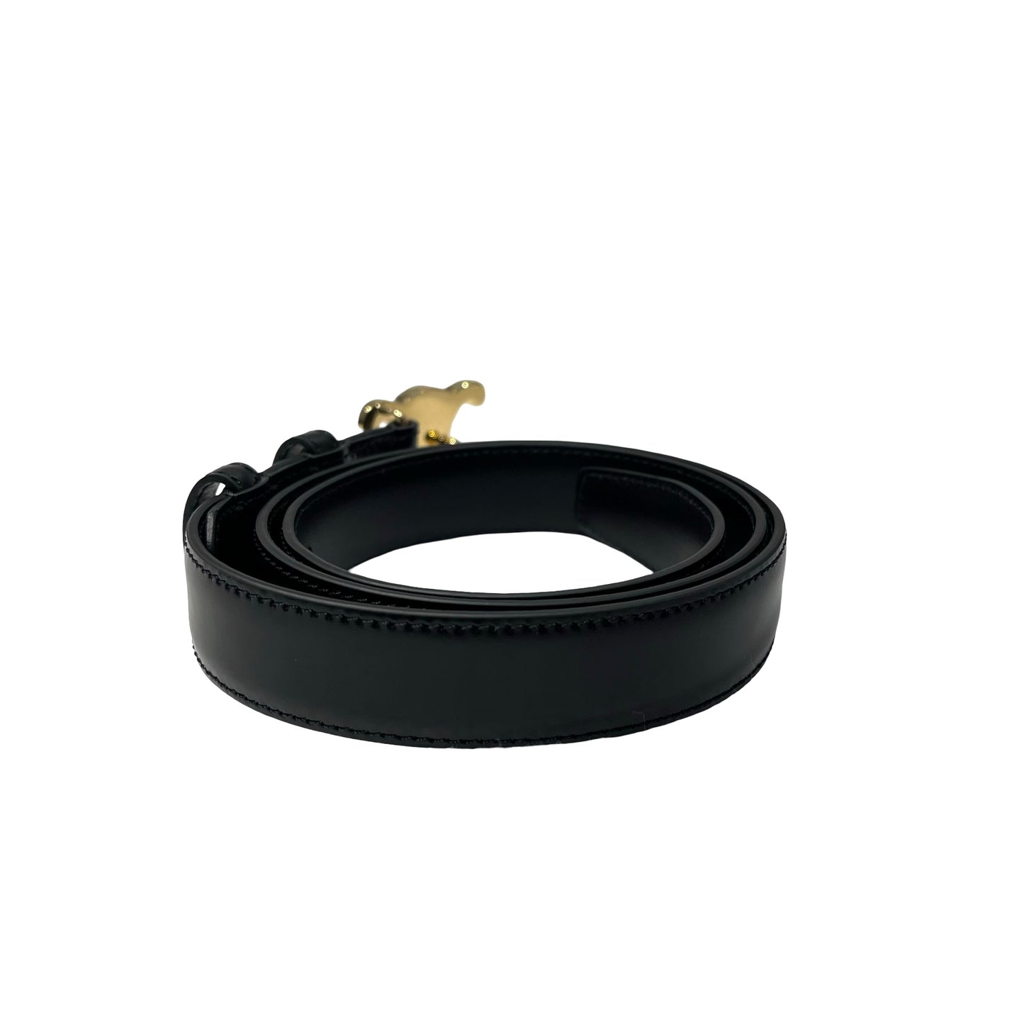Used CÉLINE Belt Black GHW