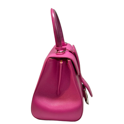 Used DELVAUX Calfskin Leather BRILLANT MINI Cross Body Bag