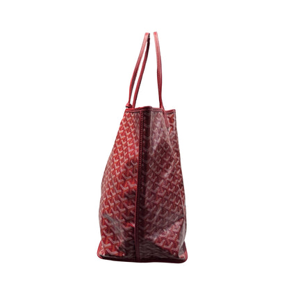 Used GOYARD Tote GM Tote Bag Red