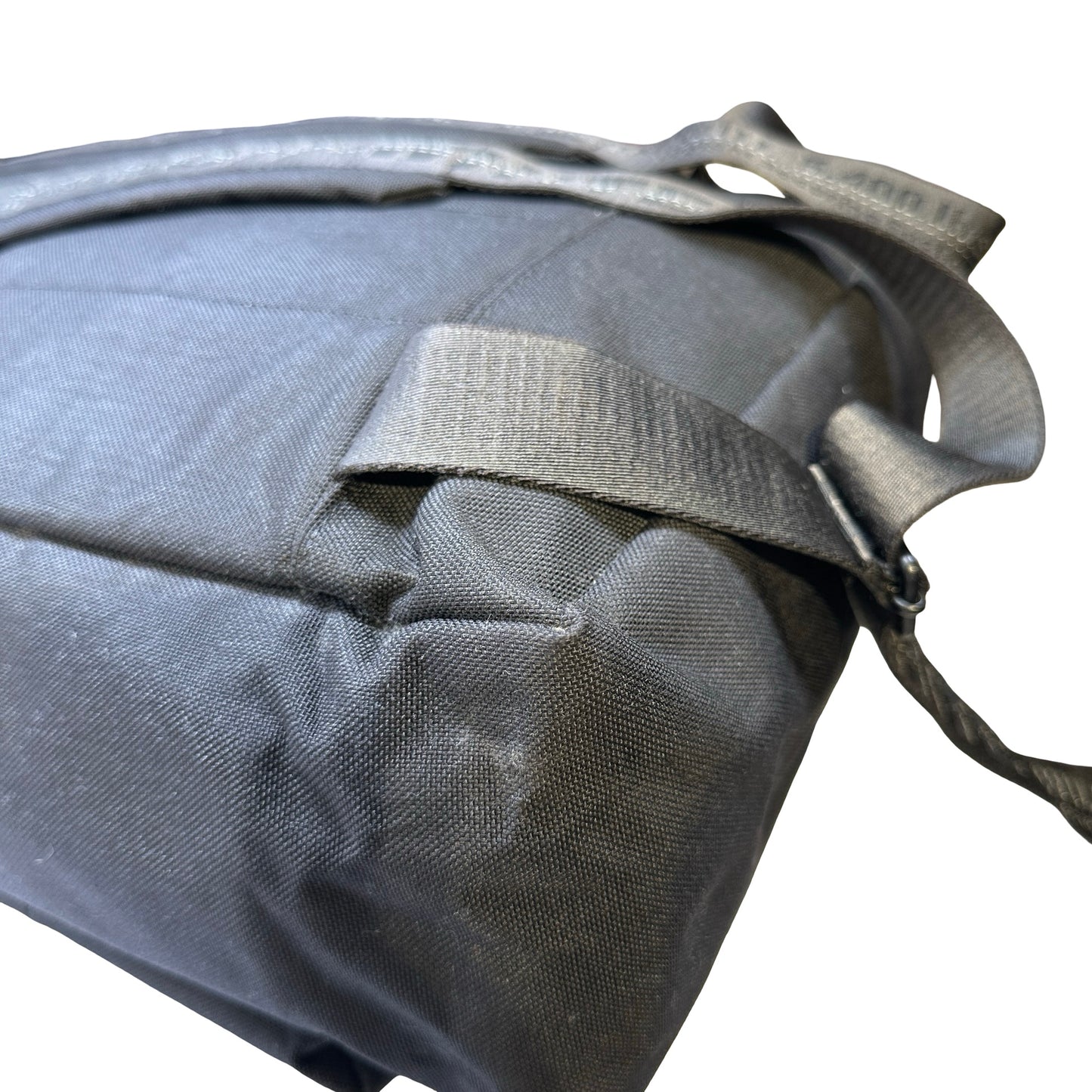 Used OFF WHITE Canvas Backpack Black