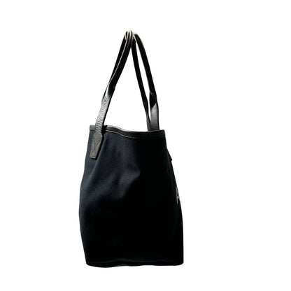 Used Balenciaga Canvas Tote cauvas Tote Bag Black