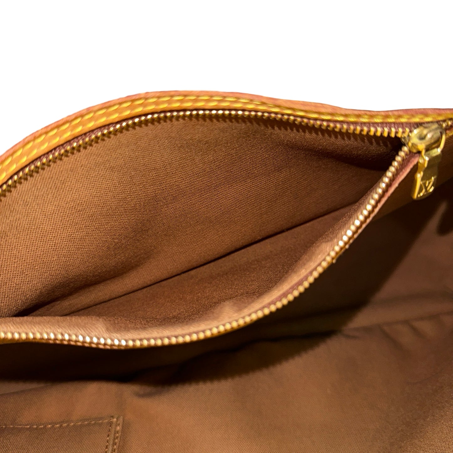 Used LOUIS VUITTON Canvas Tote Bag Monogram GHW