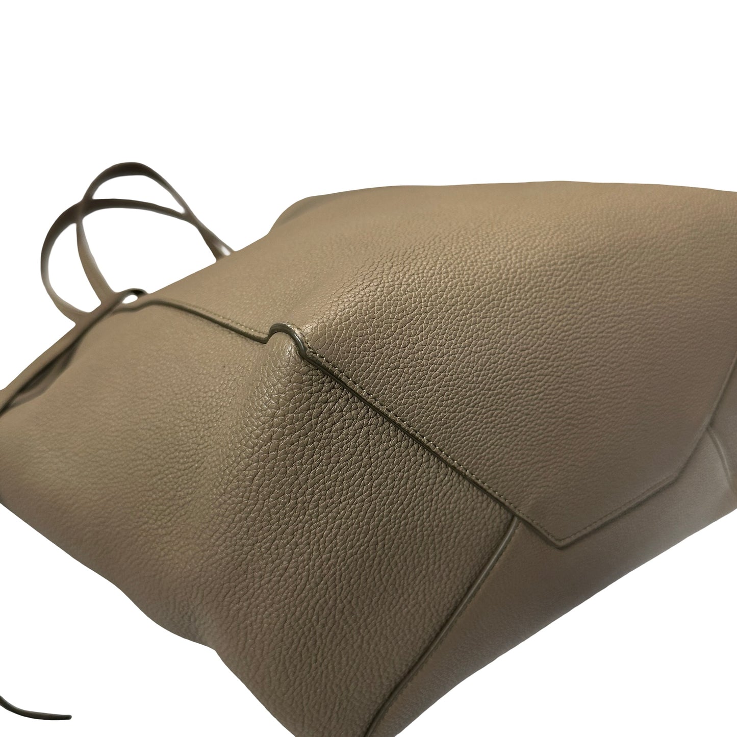 Used Céline Cabas Phantom Tote Bag Brown GHW