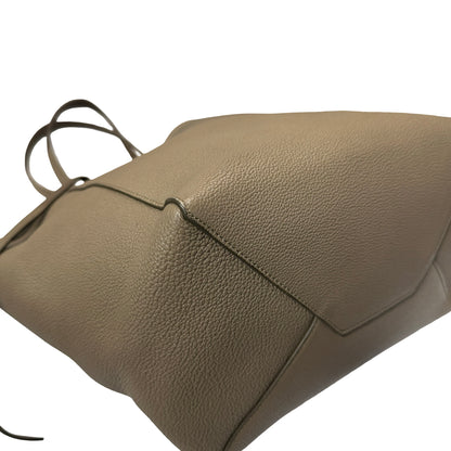 Used Céline Cabas Phantom Tote Bag Brown GHW