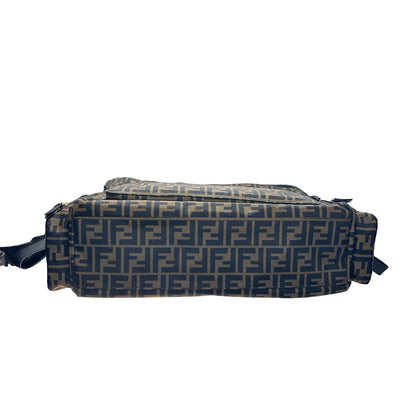 Used FENDI Shoulder Bag Multi colour Brown Black