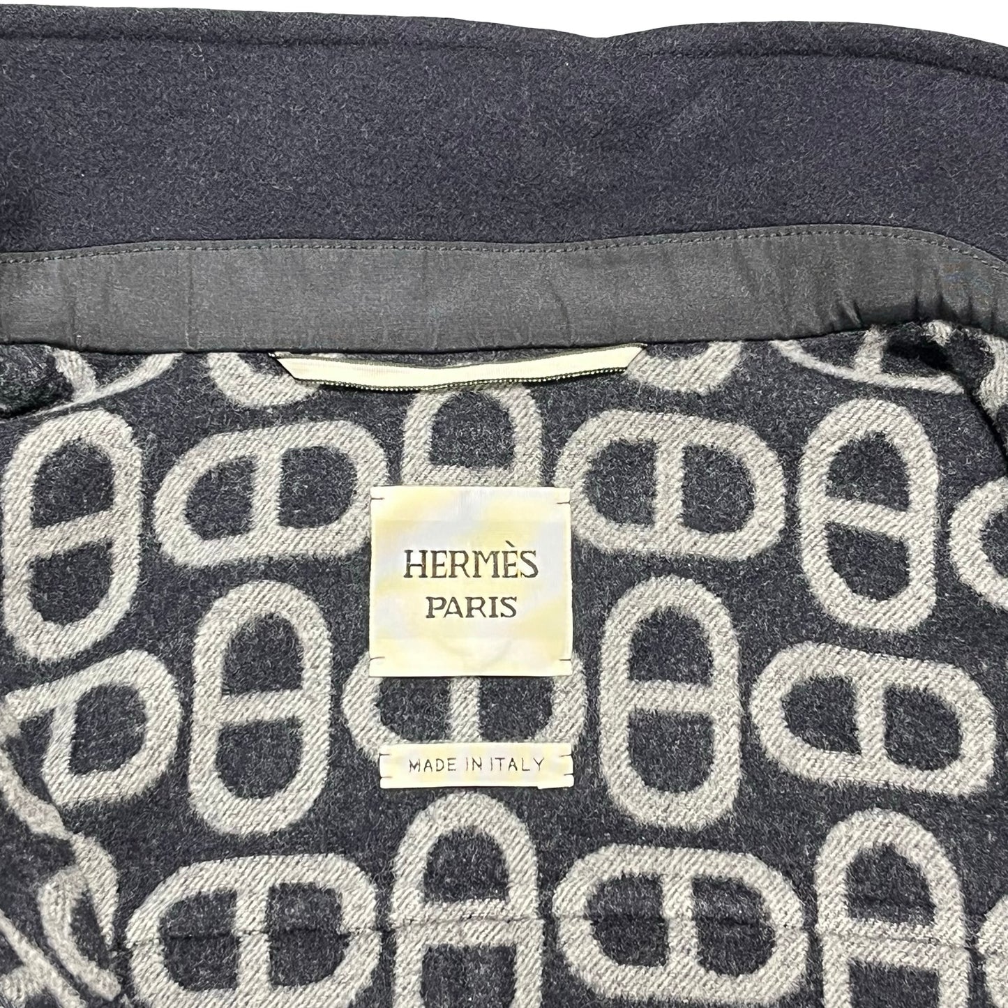 Used HERMES CD Jacket Jacket Black