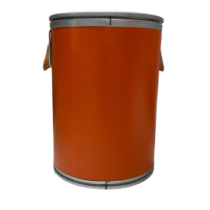 HERMES Solid Storage Bin Accessories Orange Silver
