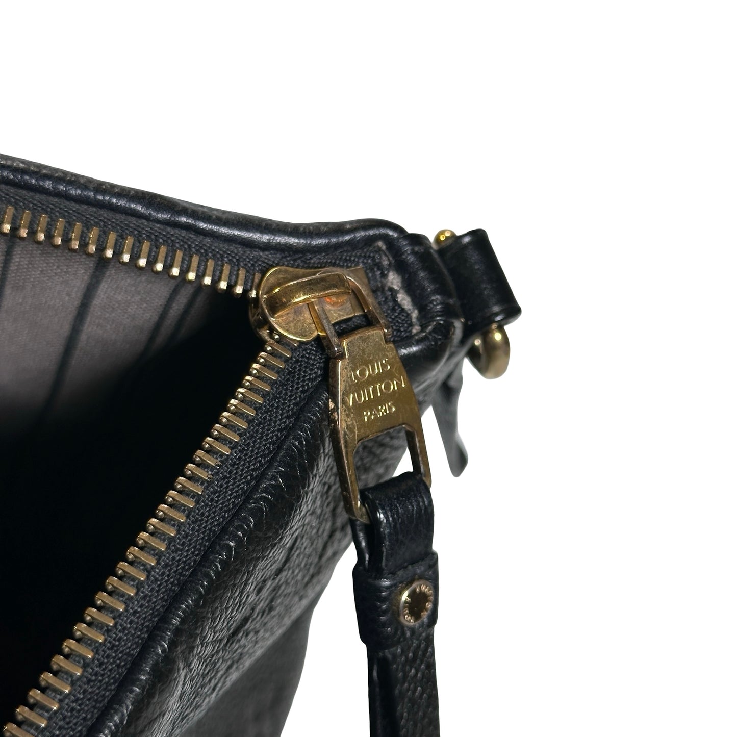LOUIS VUITTON Monogram Mazarine Tote Bag Black GHW