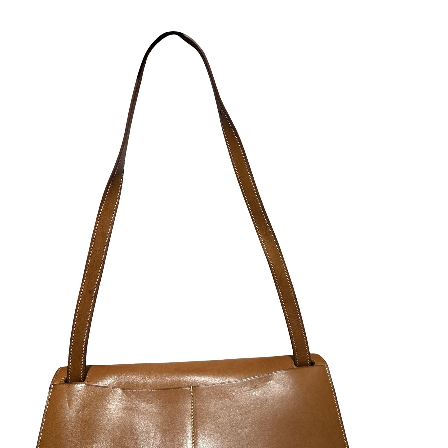 Used HERMES Barenia Calfskin Halzan 31 Handbag Barenia PHW