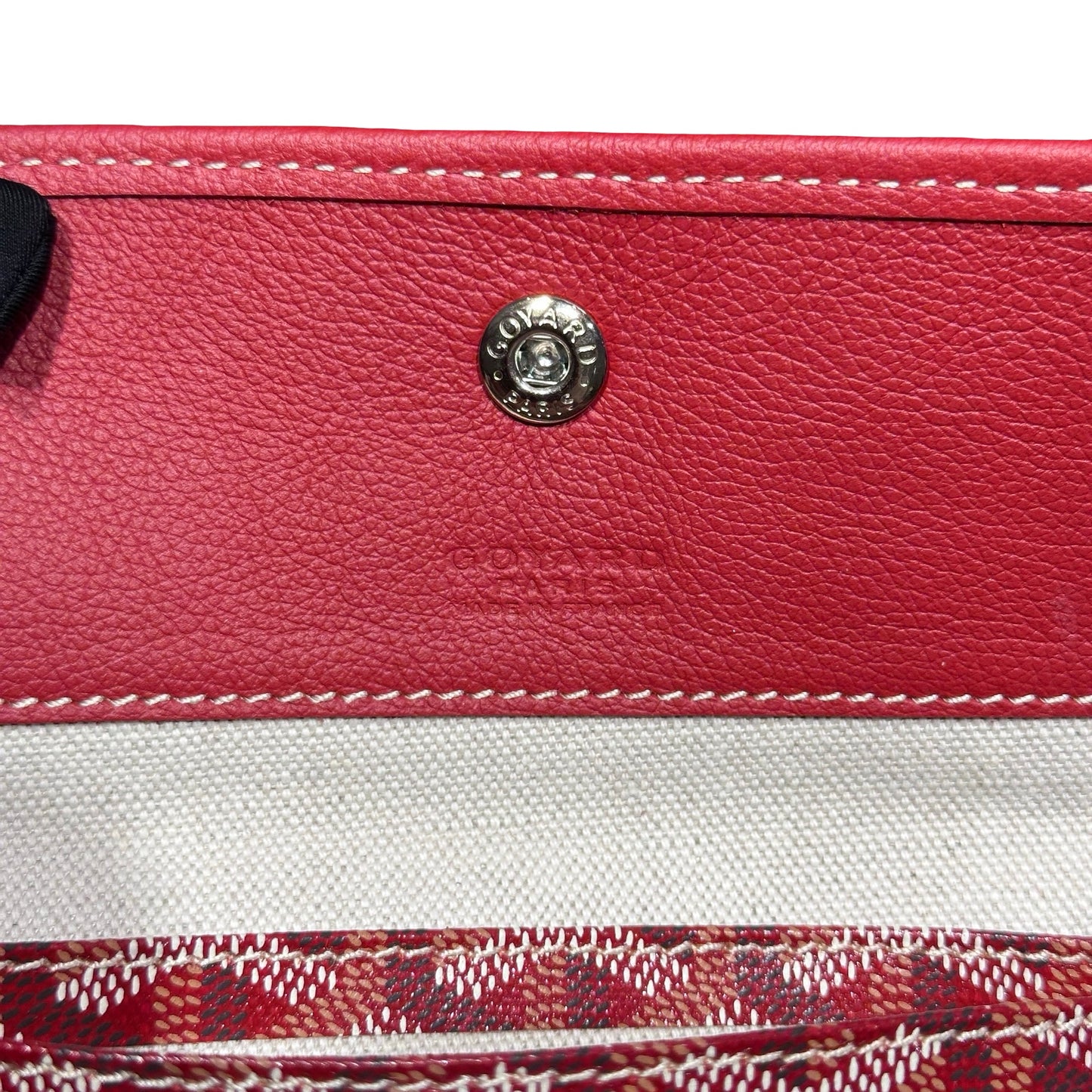 Unused GOYARD Tote PM Tote Bag Red