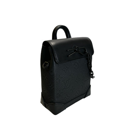 Used LOUIS VUITTON Monogram Leather Shoulder bag Backpack Black
