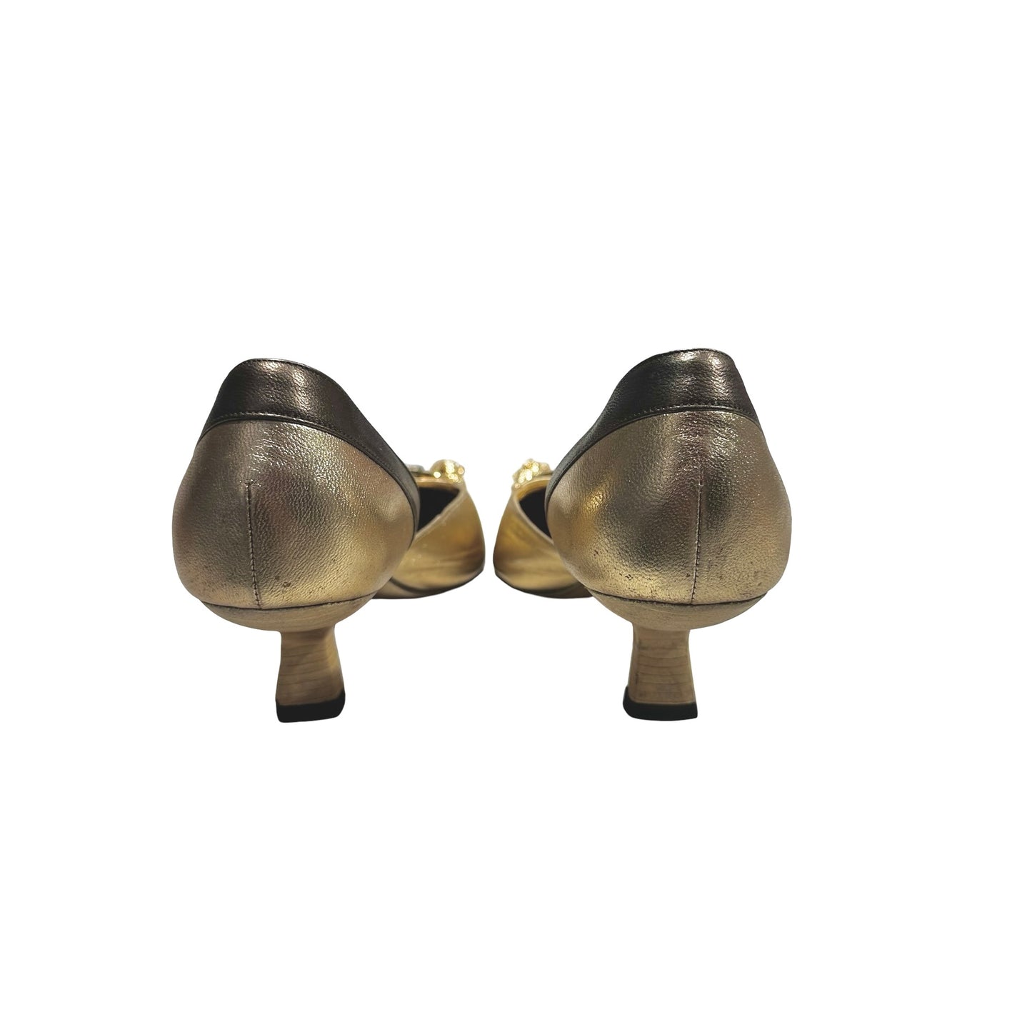 Used Gucci Heels Heels Gold
