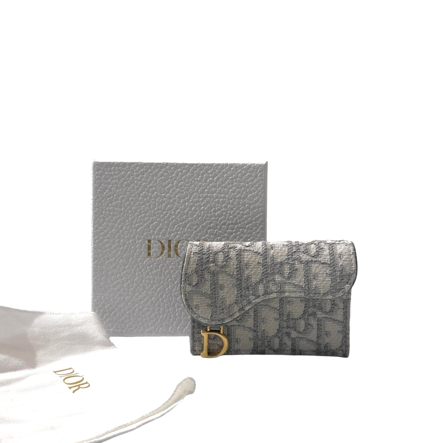 Used DIOR Canvas Cardholder Card holder