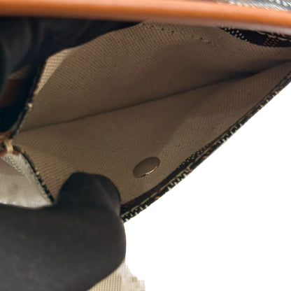 Used GOYARD Goyardine Canvas Artois Tote Bag Black Brown