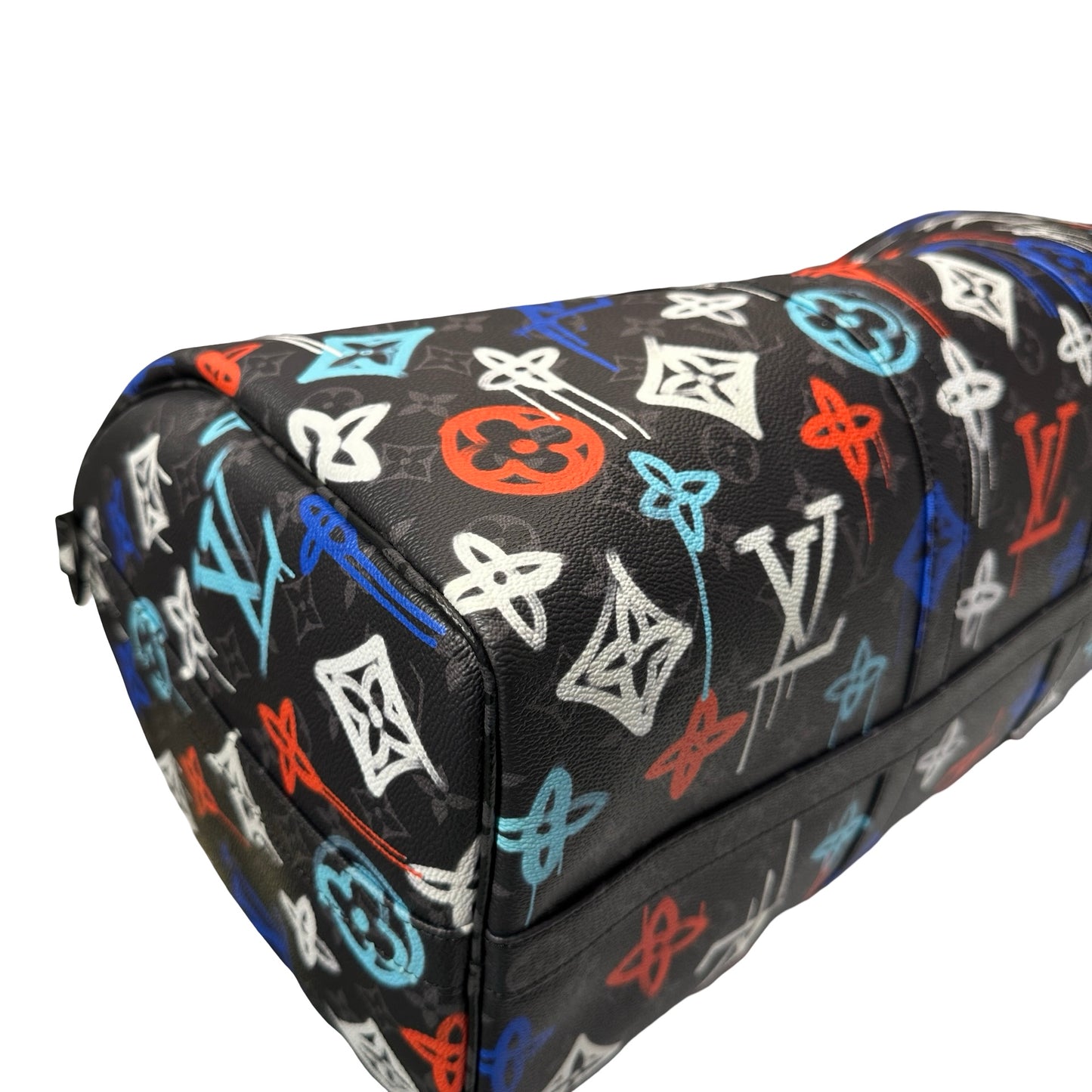 New Louis Vuitton KEEPALL Holdall Multicolour Black