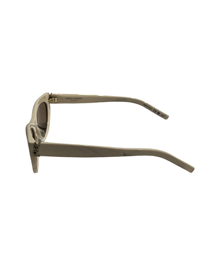 Used SAINT LAURENT Sunglasses Accessories White Brown