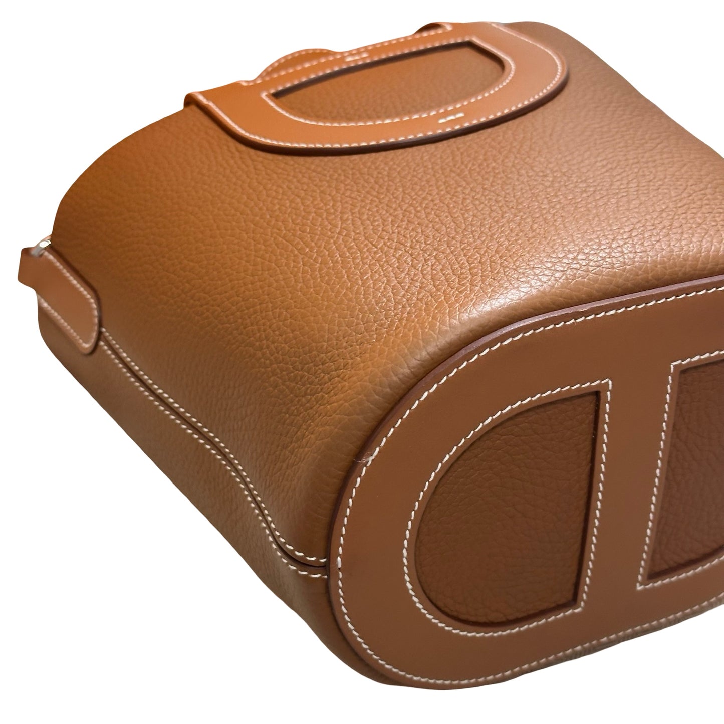 Used HERMÈS In The Loop Handbag Gold PHW