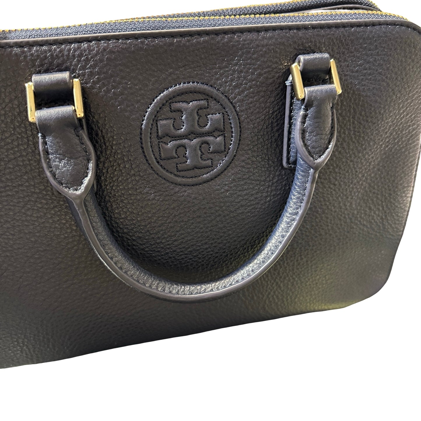 Used TORY BURCH Two way shoulder Shoulder Bag Navy Blue GHW
