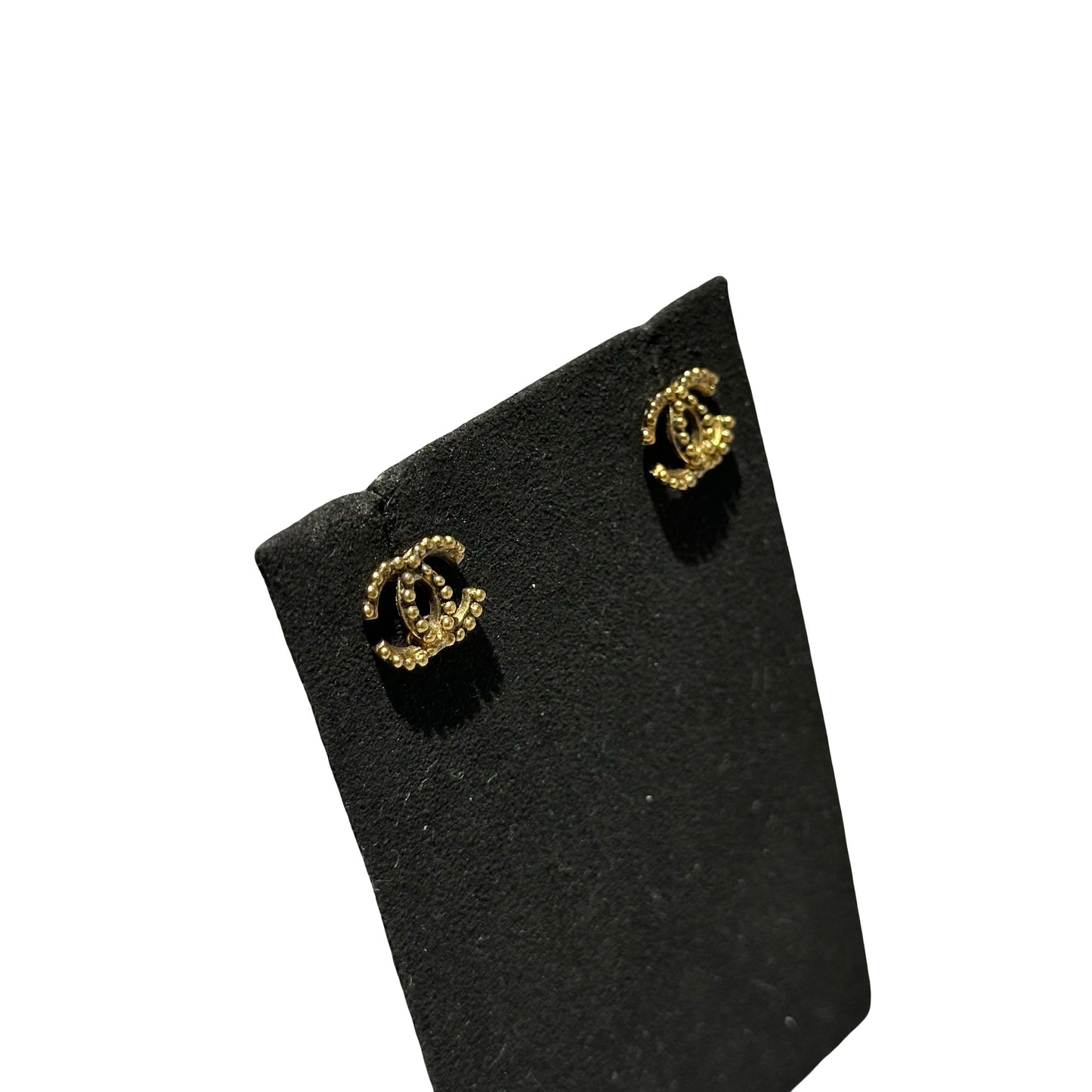 Used CHANEL Earrings GHW