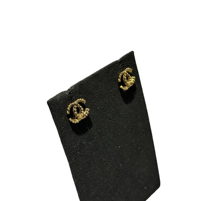 Used CHANEL Earrings GHW
