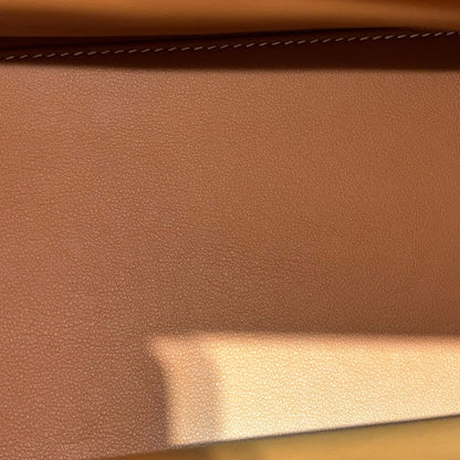 Used HERMÈS Clemence leather 24/24 29 馬鞍皮 Shoulder Bag GHW Gold