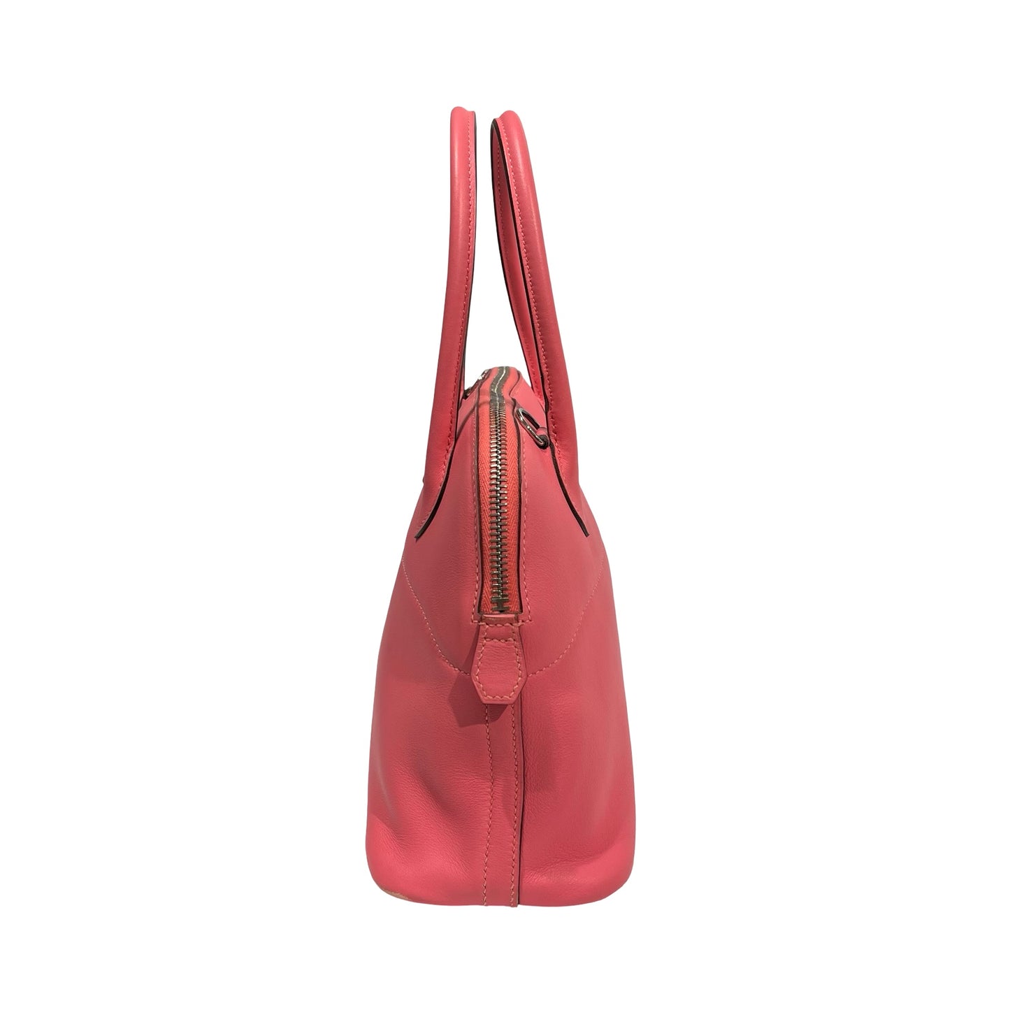 Used HERMÈS BOLIDE 27 Two Way Shoulder Bag PHW Pink