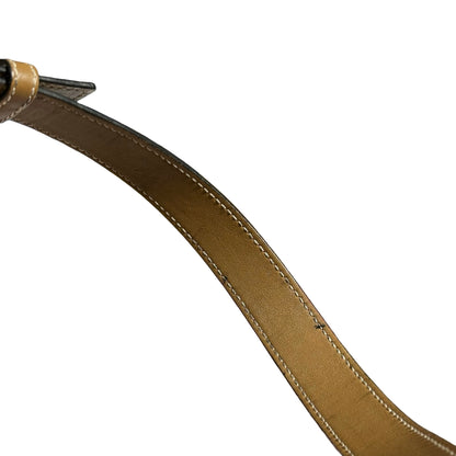 Used LOEWE Hammock Small Two Way Shoulder Bag Beige