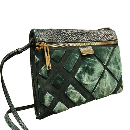 Used BURBERRY Cross Body Bag Green