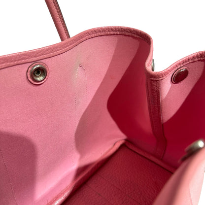 Used HERMÈS Canvas GP 30 Handbag Pink