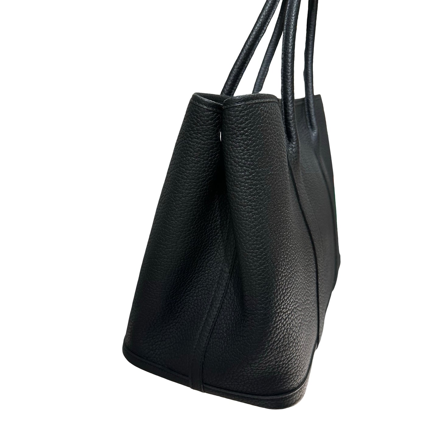 Used HERMÈS GP36 Handbag Black PHW