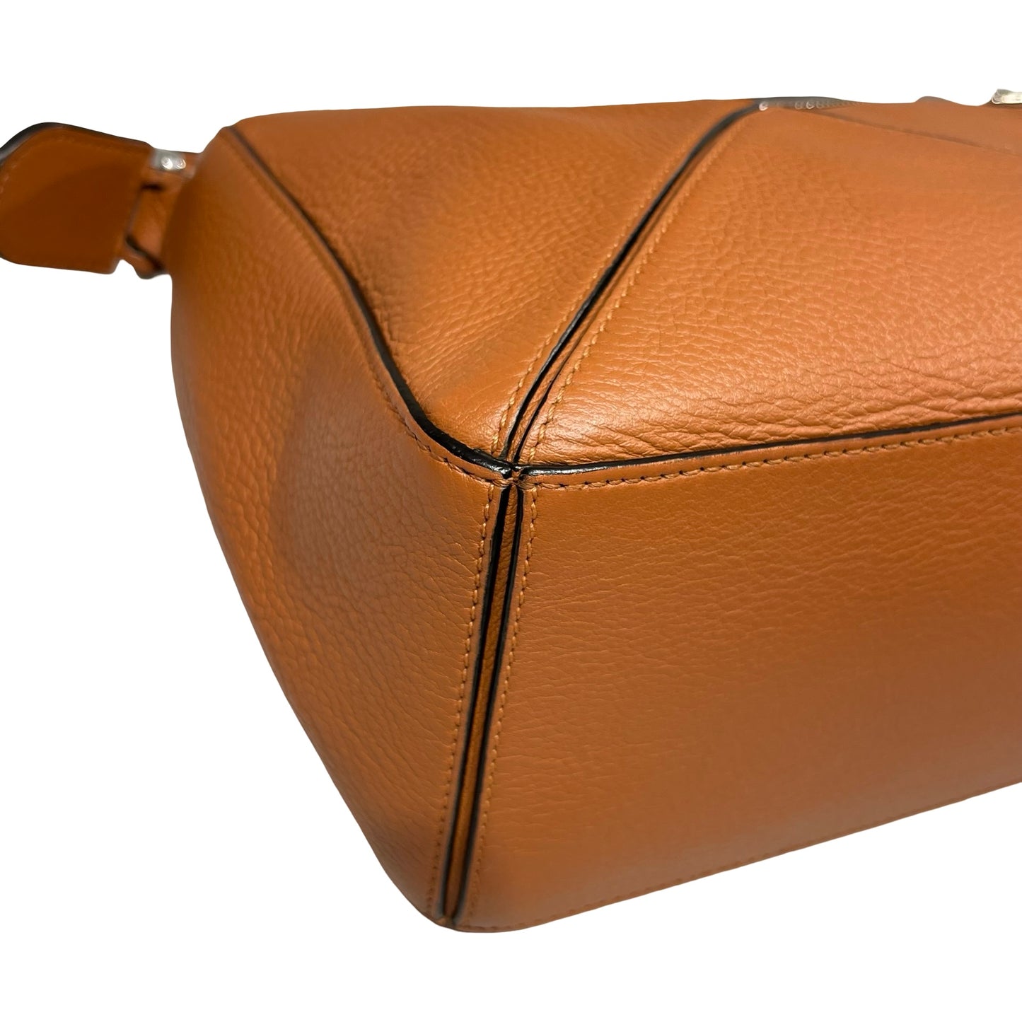 Used LOEWE Puzzle Cross Body Bag Brown PHW
