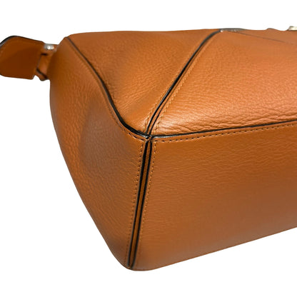Used LOEWE Puzzle Cross Body Bag Brown PHW