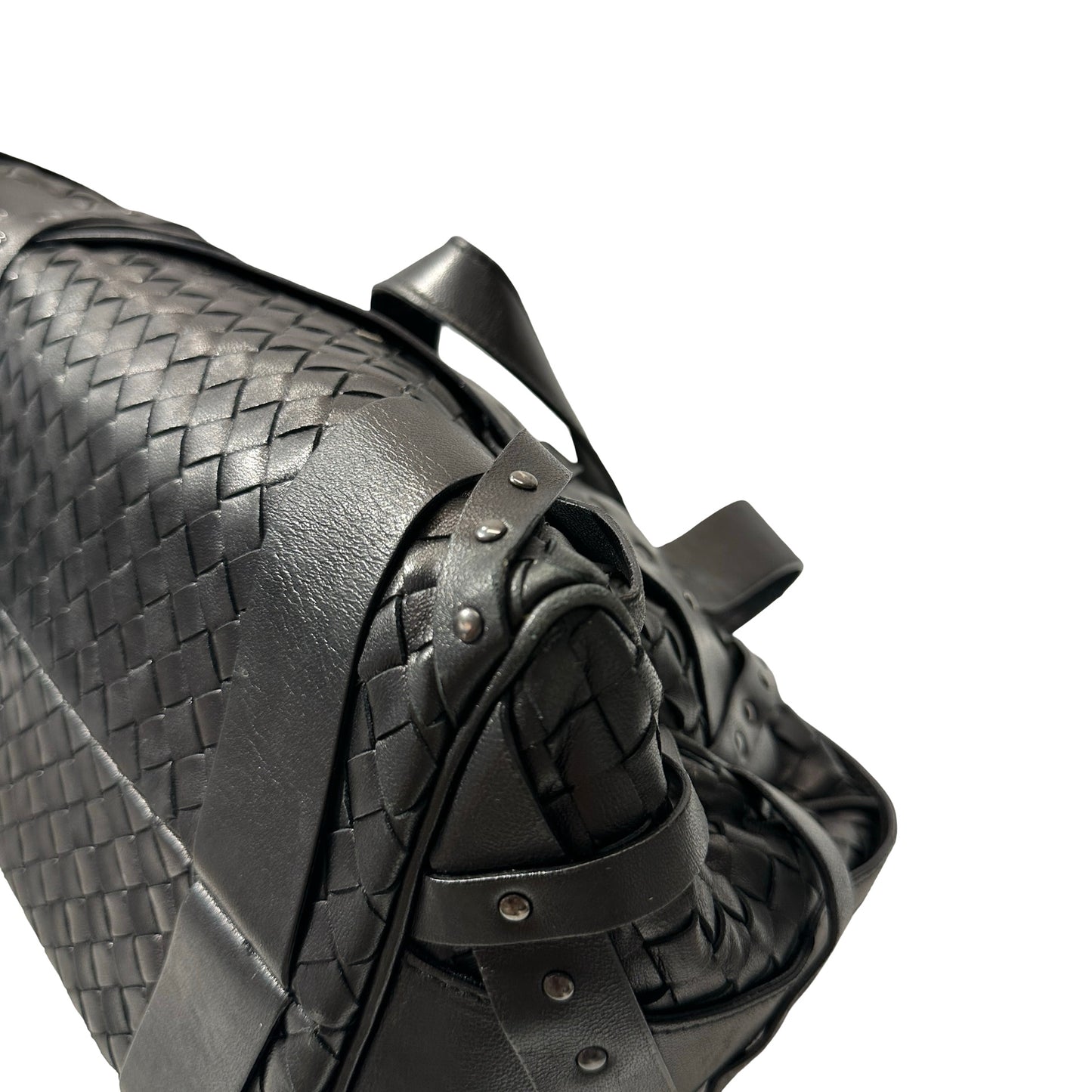 Used Bottega Veneta Shoulder Bag Black