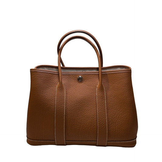 Used HERMÈS Negonda GP30 Hobo Bag Brown PHW