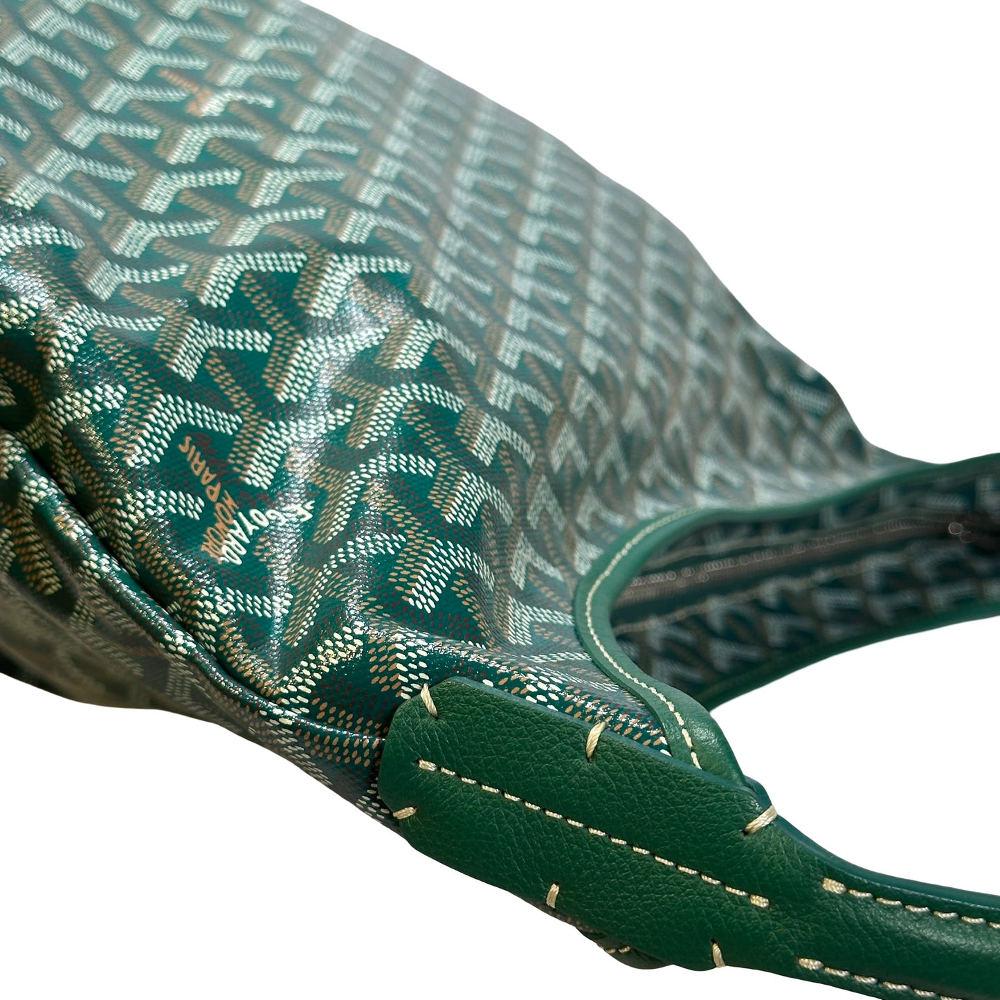 Used GOYARD Hobo Bag Green